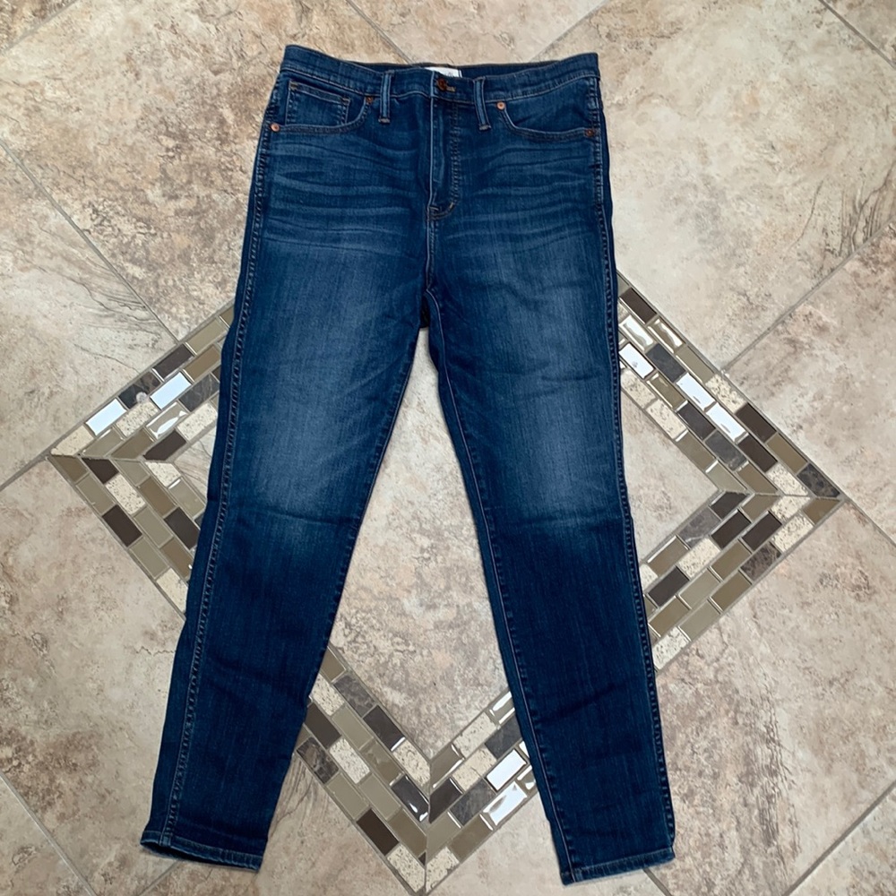 Madewell 10” HighRise Skinny Jeans Sz 31